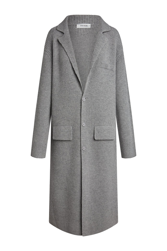 Knit Trench Coat